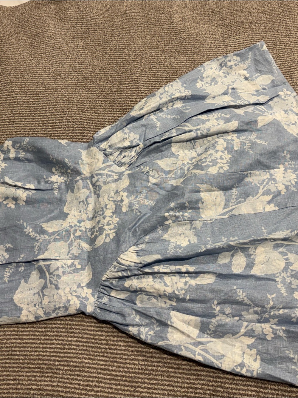 Reformation Daria Linen mini dress
